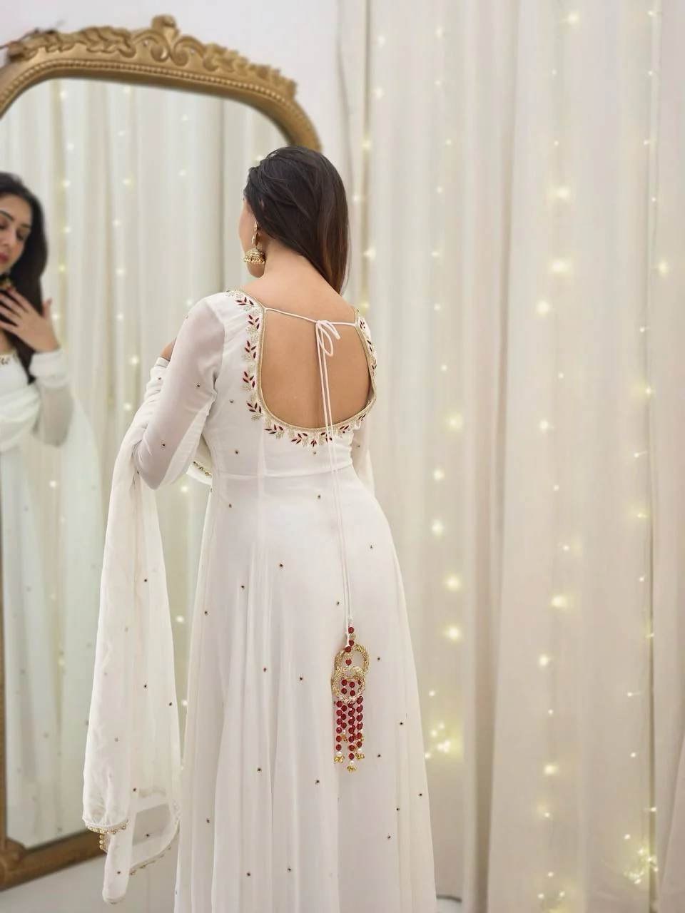 A Captivating Journey of Self-Discovery in a Timeless White Dress - Image 6