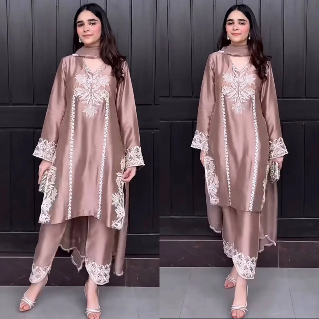 Chic and Stylish Ethnic Ensemble - Image 6