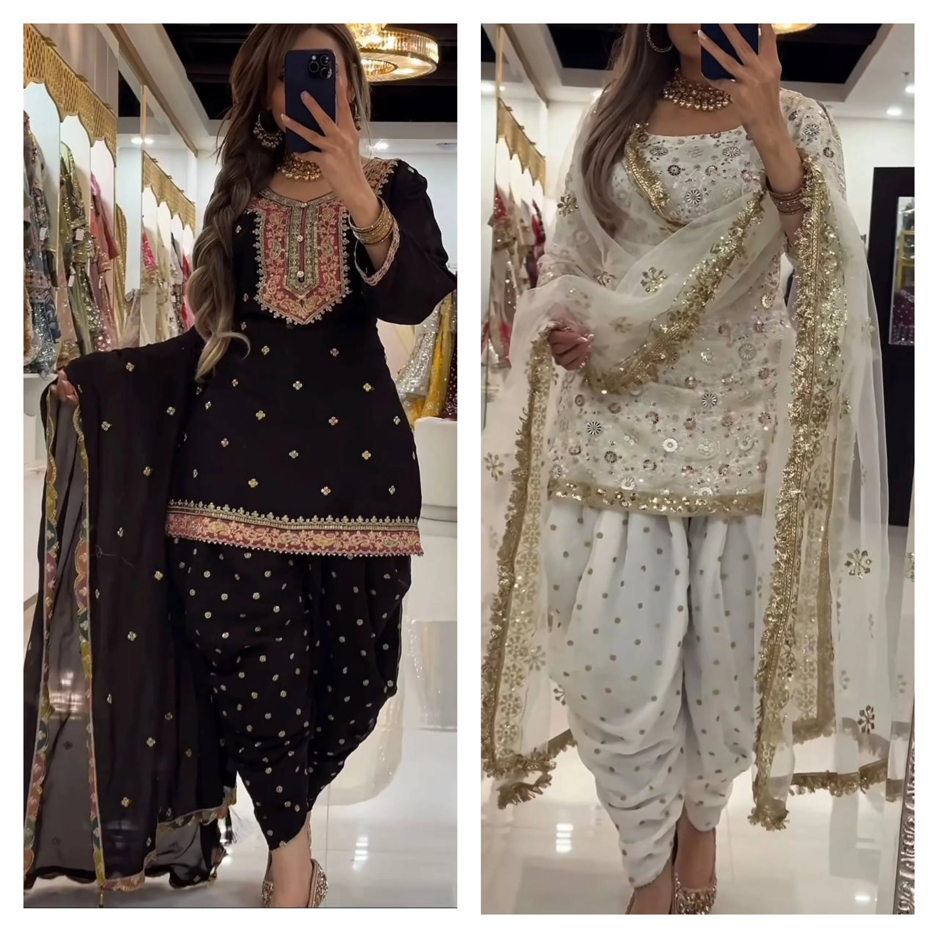 Chic Attire for Festive Celebrations - Image 3
