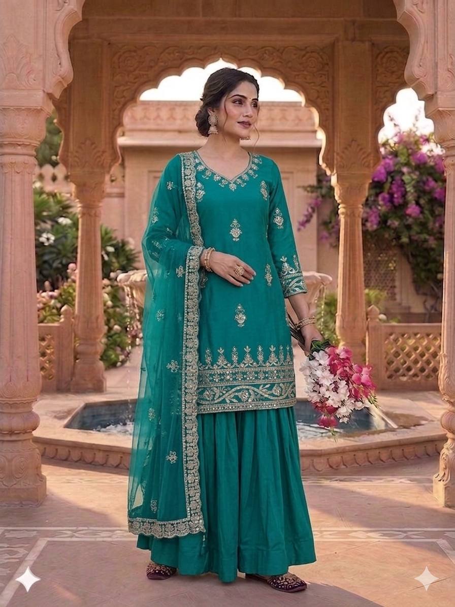 Elegance in Teal for Every Occasion - Image 4