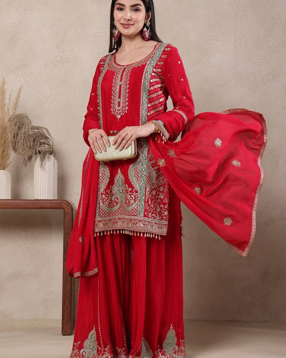 Vibrant Red: Tradition Meets Modern Style - Image 3