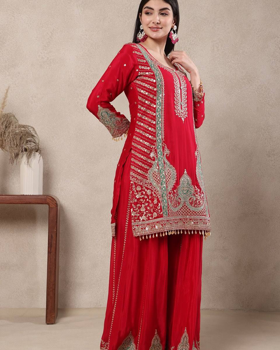 Vibrant Red: Tradition Meets Modern Style - Image 5