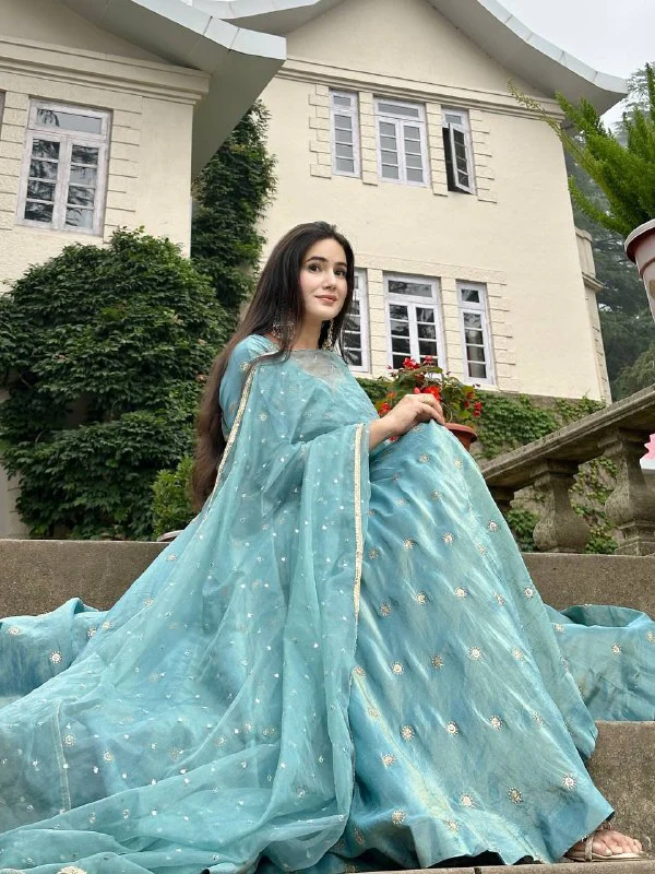 Whispers of Elegance in Blue - Image 8